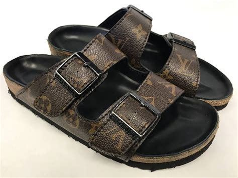 louis vuitton birkenstock sandals|Louis Vuitton sandals for sale.